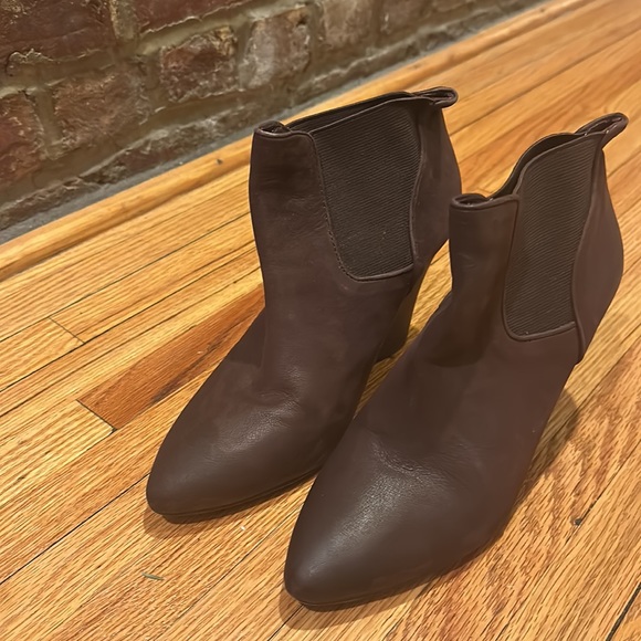 Purple Wedge Bootie - Picture 6 of 7